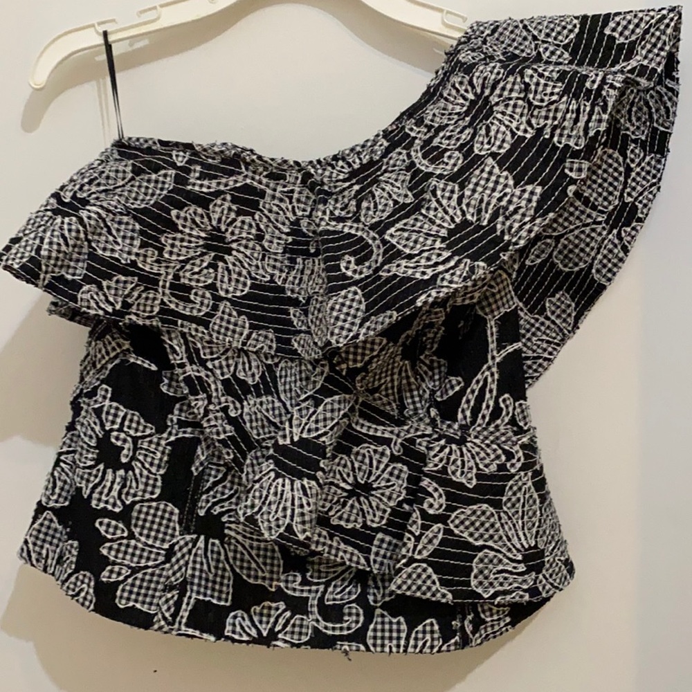 ZARA One Shoulder Top